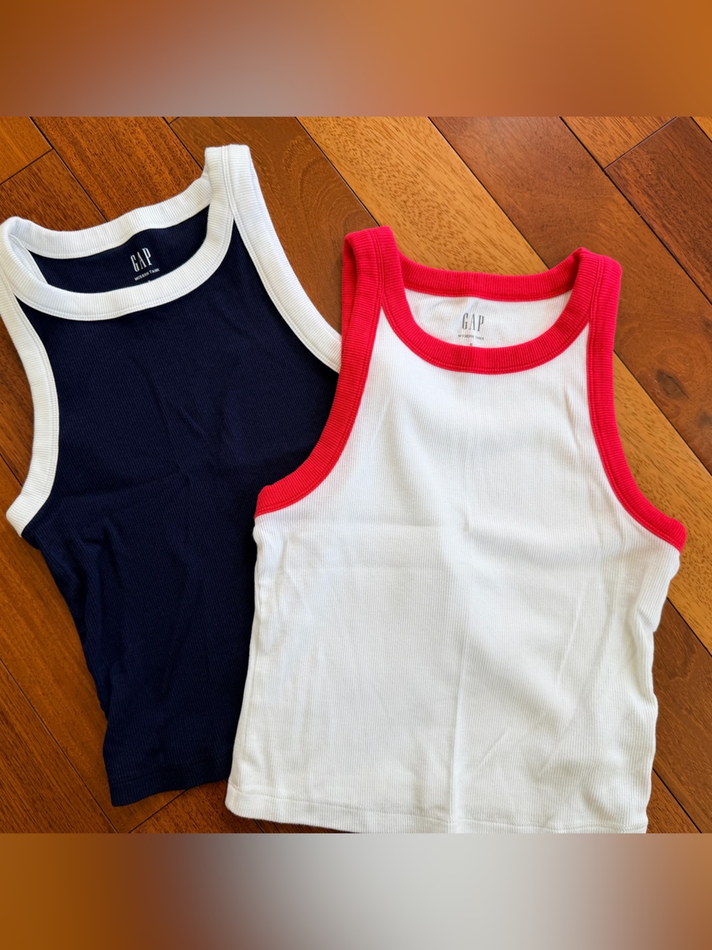 Two GAP Cropped Modern Tanks